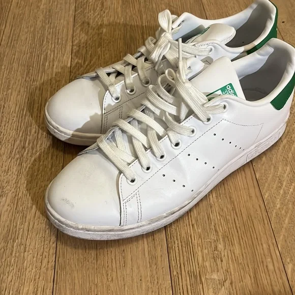 Adidas, Stan Smith, white and green , no box - Picture 6 of 7